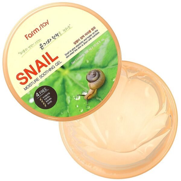 FARM STAY snail moisture soothing gel