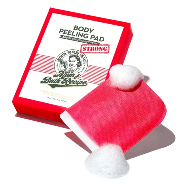 Mom's Bath Recipe Body Peeling Pad Strong-one Box